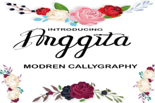 Anggita: A Handwritten Font for Editorial Design