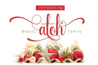 Beauty Atok: A Handwritten Font for Branding