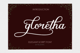 Gloretha: A Script Font That Elevates Brand Identity