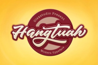 Hangtuah: A Fluid Handwritten Typeface for Branding