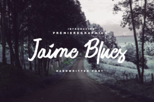 Jaime Blues: A Bold Script Font for Editorial Design