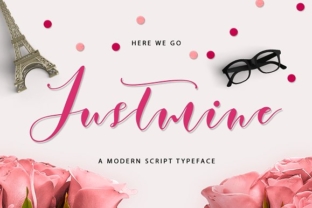 Justmine: A Handwritten Font for Modern Web Design