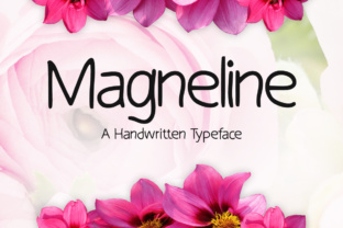 Magneline: A Handwritten Font for Modern Editorial Design