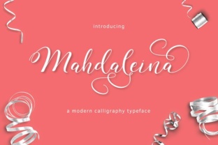 Mahdaleina: A Modern Script Font for Marketers