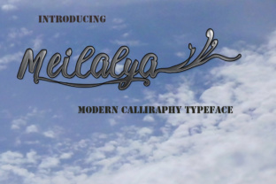 Meilalya: A Script Font That Elevates Campaign Design