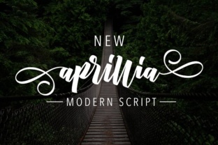 New Aprillia Font: Elevating Web Design with Handwritten Style