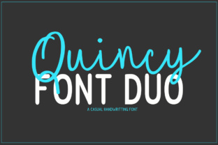 Quincy: A Handwritten Font for Editorial Warmth