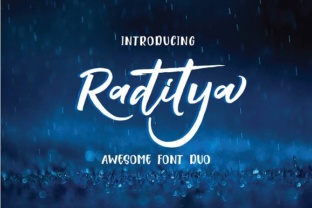 Raditya: The Handwritten Typeface for Scroll-Stopping Social Media