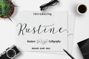 Rustine: A Handwritten Font for Makers