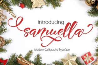 Samuella: A Modern Script Font for Branding