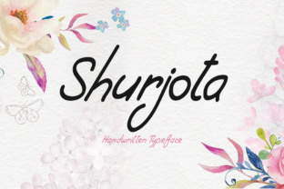 Shurjota: A Handwritten Font for Polished Branding
