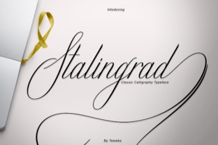 Staligrad: A Premium Script Font for Web Design