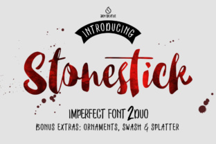 Stonestick: A Hand-Painted Font for Bold Campaigns