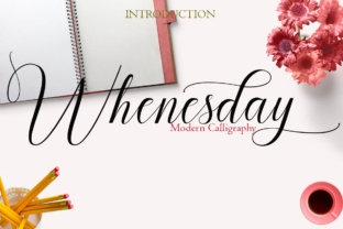 Whenesday: A Handwritten Font for Elegant Web Design