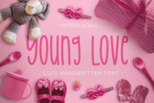 Young Love: A Modern Handwritten Typeface for Editorial Design