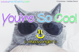 You’re So Cool: A Handwritten Font for Branding